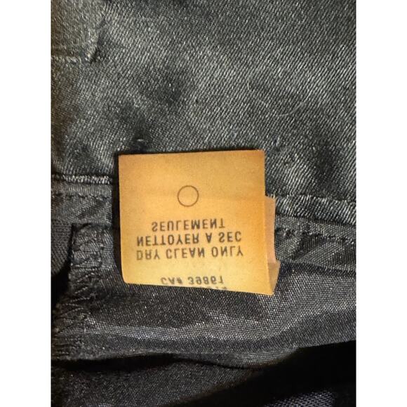 Elie Tahari Wide Leg Flare Trousers · Tailored · Black · Dress Pants Size Est.10 - Picture 5 of 7